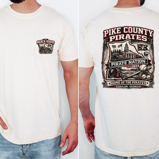 The Merch House Pirate Hype Pocket Tee