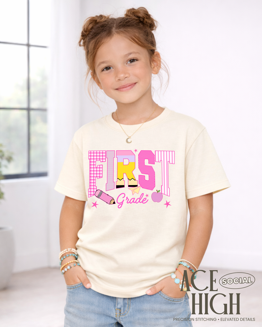 Girl's Grade Level Tee