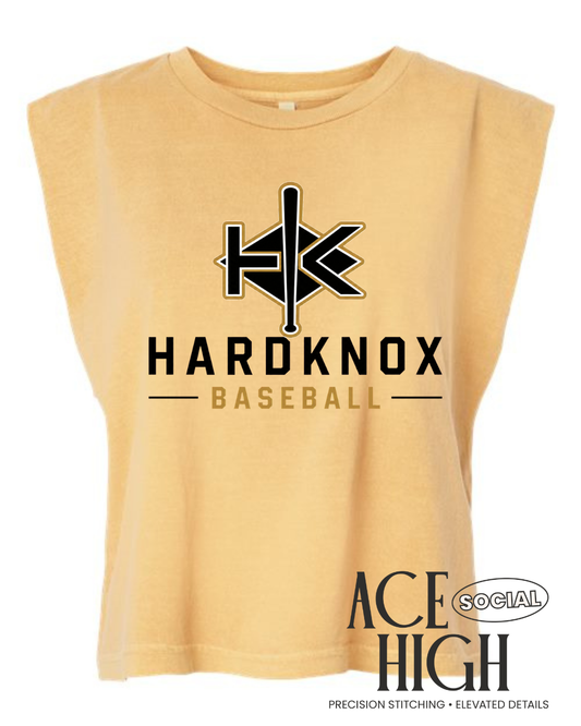 Women's Heavyweight Cotton Garment-Dyed Muscle Tee